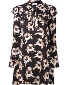 Au Jour Le Jour Pug Print Dress - Lyst