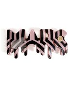 Marc By Marc Jacobs Radiowaves Logo Barrette - Lyst