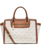 Michael Kors Michael Selma Large Zip Satchel - Lyst