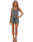Lucky Brand French Tapestry Romper - Lyst