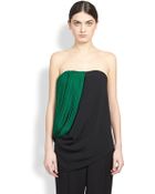 Stella McCartney Strapless Fringe-Trimmed Top - Lyst