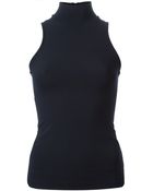 Acne Studios Funnel Neck Tank Top - Lyst