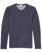 Club Monaco Slubbed Cotton Long-Sleeved T-Shirt - Lyst