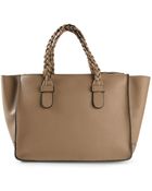 Valentino Braided Handle Tote - Lyst