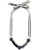 Marni Ribbon Necklace - Lyst
