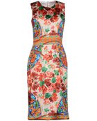 Dolce & Gabbana Kneelength Dress - Lyst