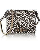 Valentino Leopard-Print Calf Hair Shoulder Bag - Lyst