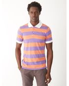 Alternative Apparel Ugly Striped Polo Shirt - Lyst