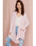 Nasty Gal Wilde Hearts Eyes On You Knit Cardigan - Lyst