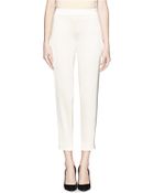 St. John 'Emma' Stretch Liquid Satin Pants - Lyst