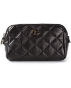 Moncler Grenoble Quilted Zipped Clutch - Lyst