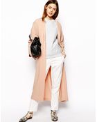 Asos Duster Coat - Lyst