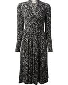 MICHAEL Michael Kors Printed Dress - Lyst