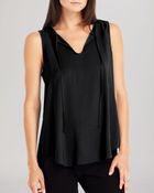 Kenneth Cole Rowan Pleated Back Top - Lyst