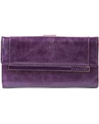 Kenneth Cole Reaction Raising The Bar Flap Clutch - Lyst