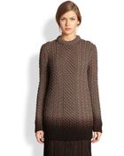 Michael Kors OmbrÉ Merino Wool Sweater - Lyst