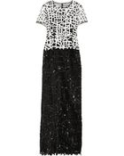Oscar de la Renta Embellished Tulle Gown - Lyst