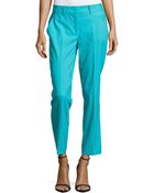 Michael Kors Samantha Skinny Wool Ankle Pants - Lyst