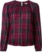 Burberry Brit Checked Blouse - Lyst