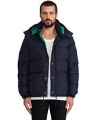Penfield Bowerbridge Puffer Jacket in Navy - Lyst