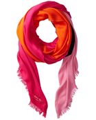 Kate Spade Colorblock Scarf - Lyst
