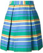 P.a.r.o.s.h. Block Stripe A-Line Skirt - Lyst