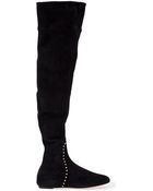 Charlotte Olympia Knee Length Boots - Lyst