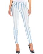 Joe's Jeans Jeans Striped Skinny Jeans - Lyst