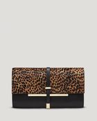 Vince Camuto Clutch Leila Leopardprint Haircalf - Lyst