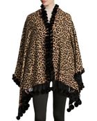 Gorski Cashmere Rabbit Fur-trim Stole - Lyst