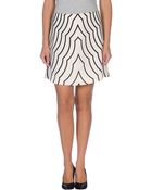Marc By Marc Jacobs Mini Skirt - Lyst