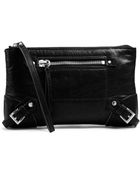 Michael Kors Michael Fallon Large Zip Clutch - Lyst
