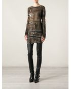 Avant Toi Open Knit Sweater - Lyst