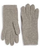 Portolano Knit Texting Gloves - Lyst