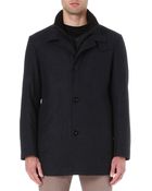 Hugo Boss Wool-blend Coat - For Men - Lyst