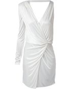Versace One Sleeve Dress - Lyst