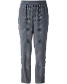 Marc By Marc Jacobs Printed Relaxed Leg Trouser - Lyst