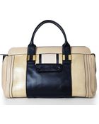 Chloé Chloã Alice Color Block Satchel - Lyst