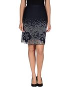 Dior Knee Length Skirt - Lyst
