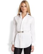 Ralph Lauren Black Label Belted Crawford Shirt - Lyst