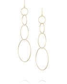 Kenneth Jay Lane Textured Gold-Tone Earrings - Lyst