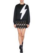 Neil Barrett Printed Sweatshirt - Lyst