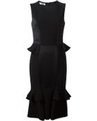 Moschino Cheap & Chic Ruffle Detail Dress - Lyst