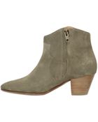 Isabel Marant Etoile 50Mm Dicker Suede Ankle Boots - Lyst