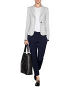 Jil Sander Stretch Wool Flannel Blazer - Lyst