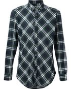 MSGM Checked Shirt - Lyst