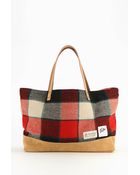 Drifter Bag Plaid Club Tote Bag - Lyst