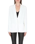 Helmut Lang Torsion Stretch-crepe Jacket - Lyst