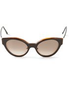 Cutler & Gross Cats Eye Sunglasses - Lyst