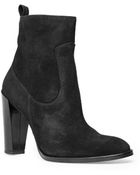 Mango Suede Ankle Boots - Lyst